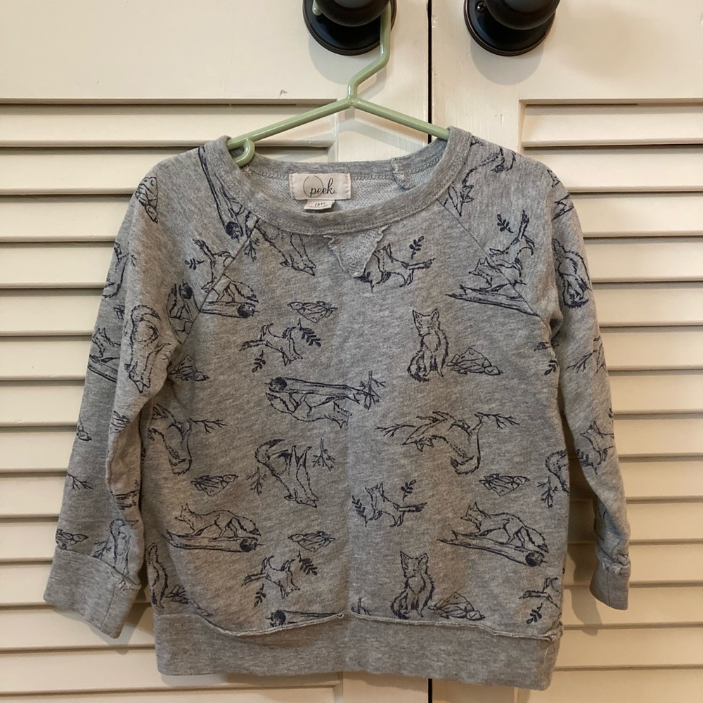 Peek size 3 sweatshirt